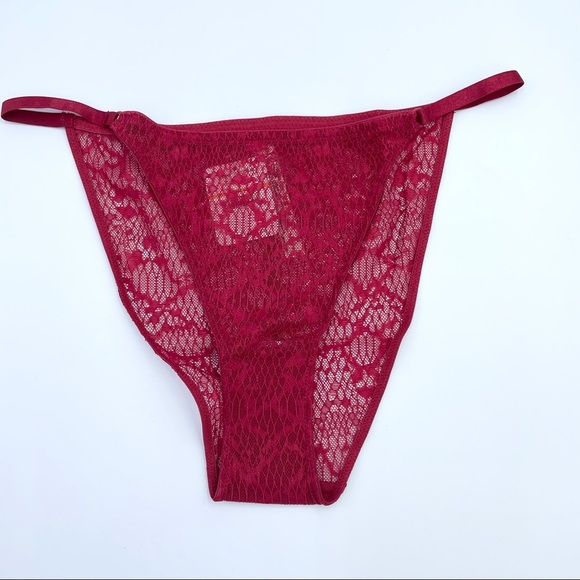 Free People Tameeka Lace Undie Berry Electric Sz S - Picture 10 of 10